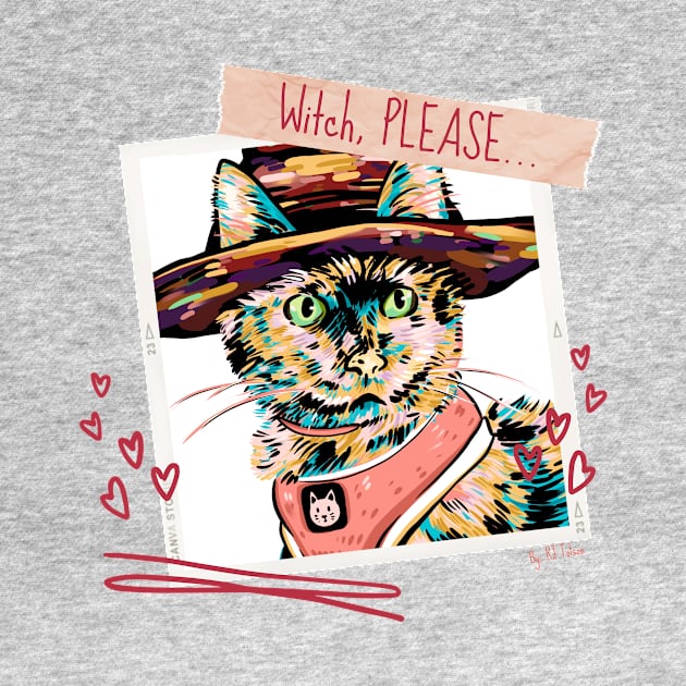 Witch, Please... Feat. Fox the Cat by RJ Tolson's Merch Store